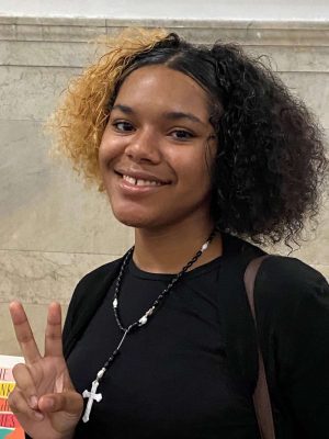 Ahlani, student at MCNDHS