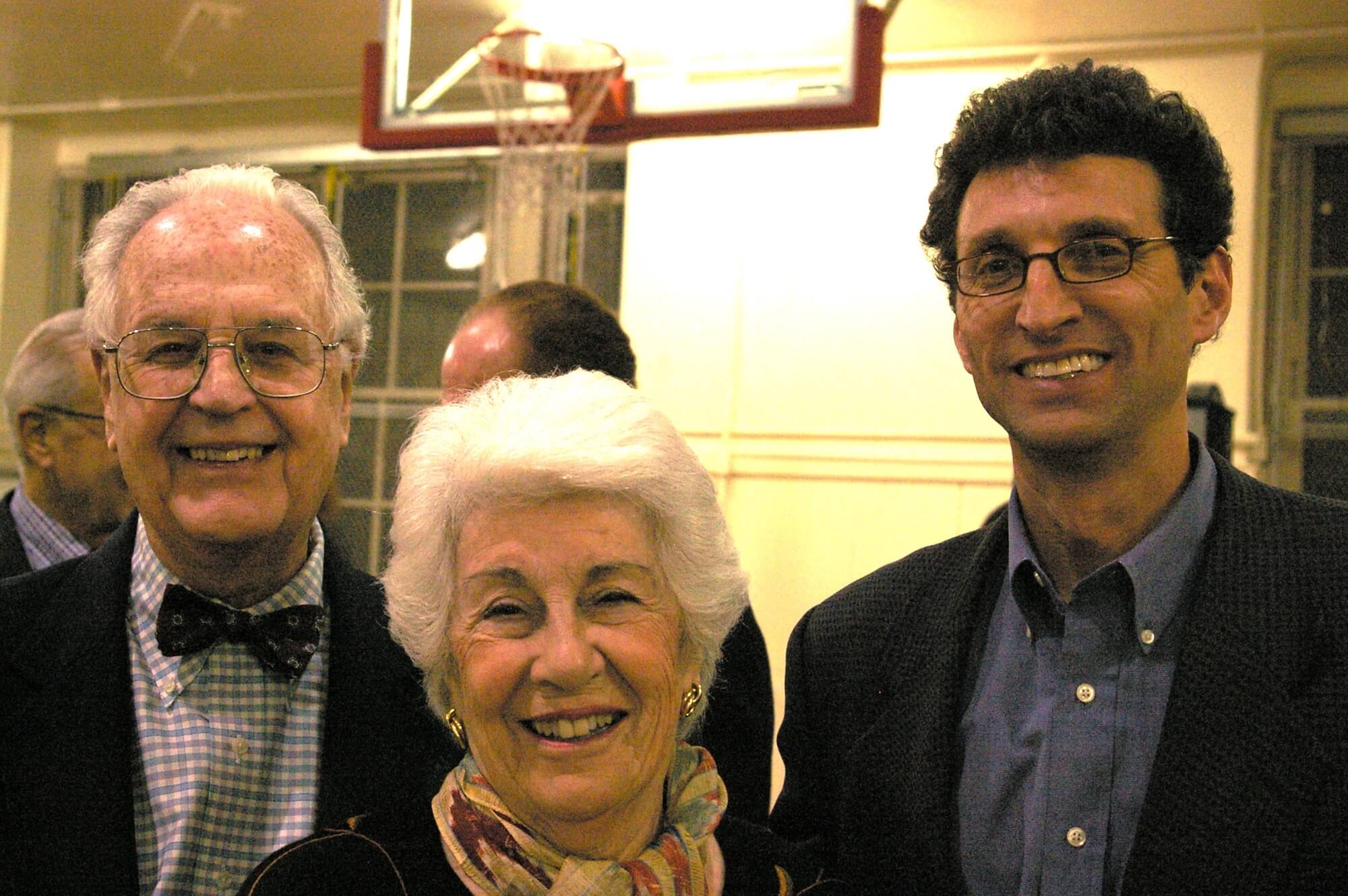 Bob Delaney, Marie Delaney, and David Bolotsky