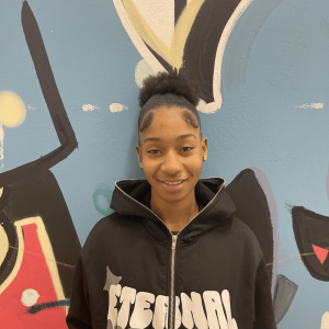 CAS student Dejanay