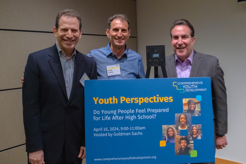 Goldman Sachs group at Youth Perspectives event