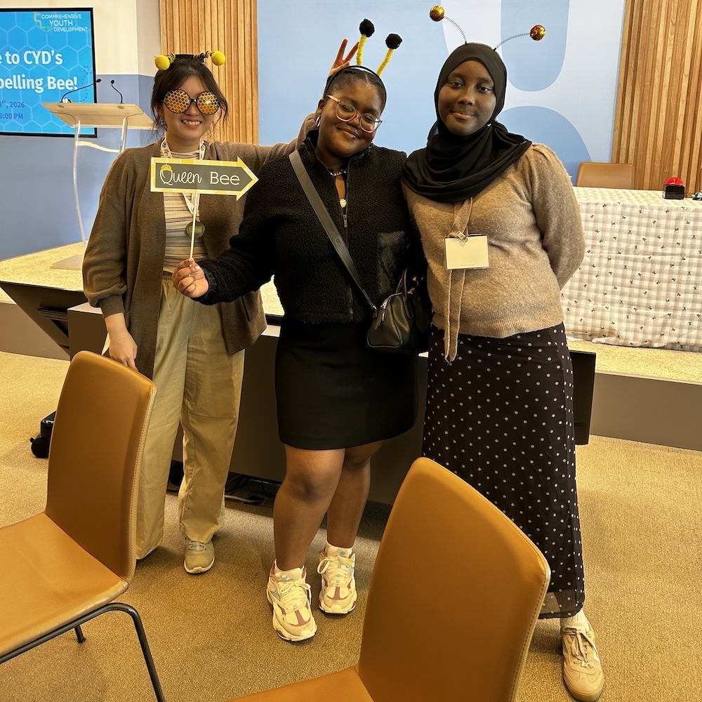 Group photo- student spelling bee