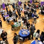 students attend College and Career Fair