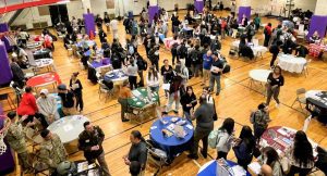 students attend College and Career Fair