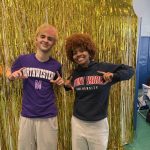 Decision Day 2026 HPHS students with college t-shirts