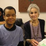 Lois Lowenstein with student