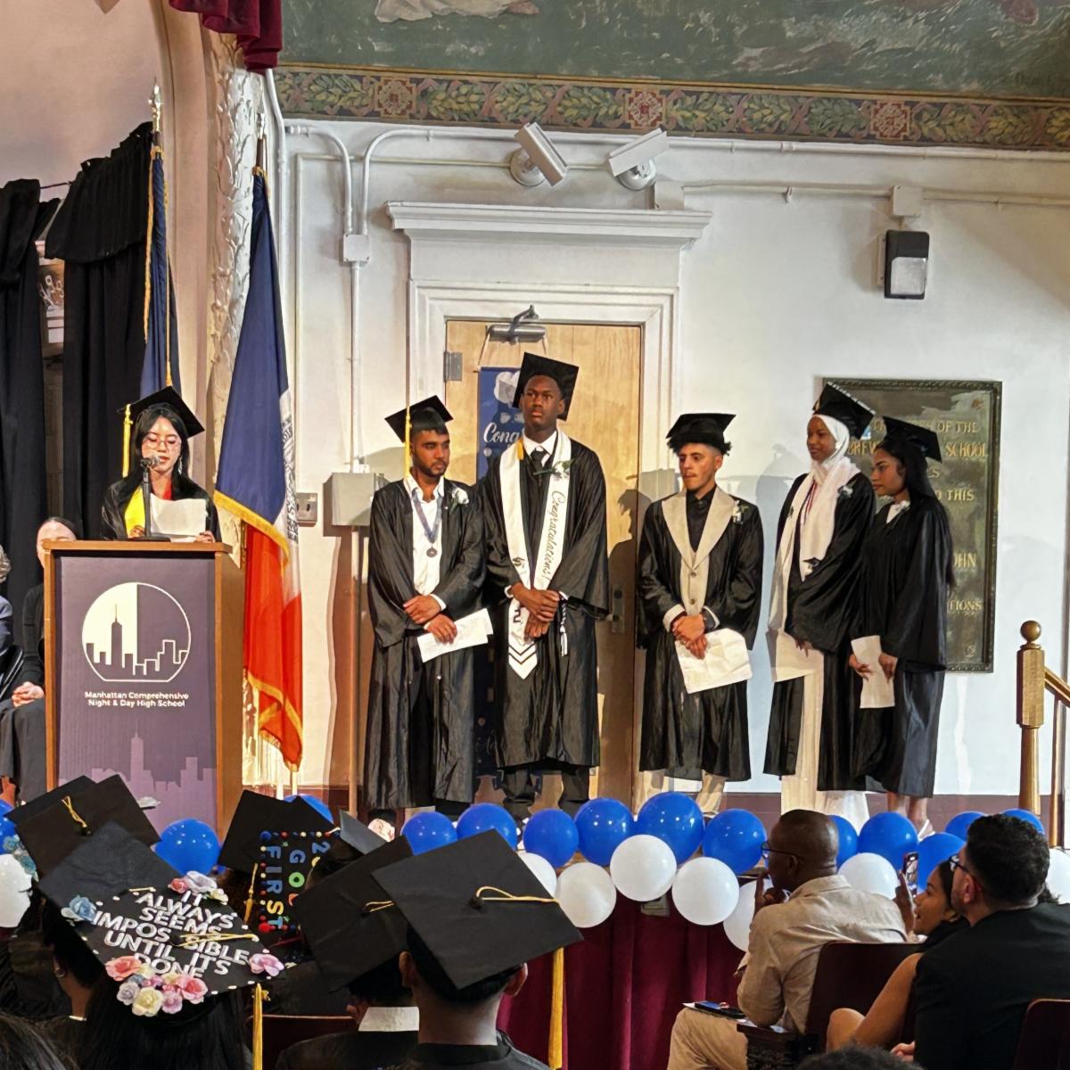 Manhattan Comprehensive Night & Day High School graduation