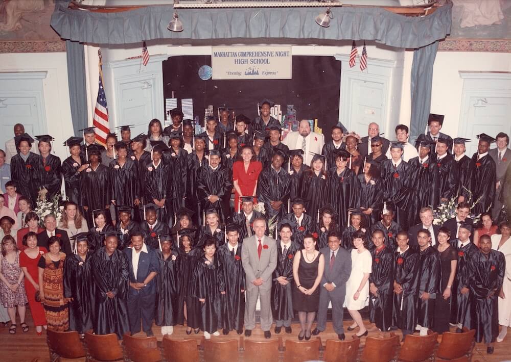 MCNDHS students at graduation ceremony