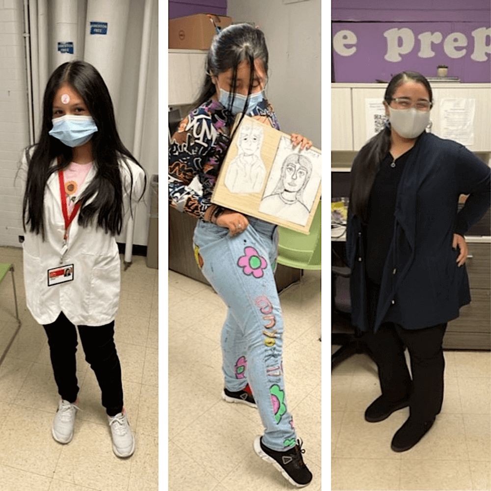 Students dressed like their dream jobs