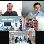 Screenshot from virtual PVH career event