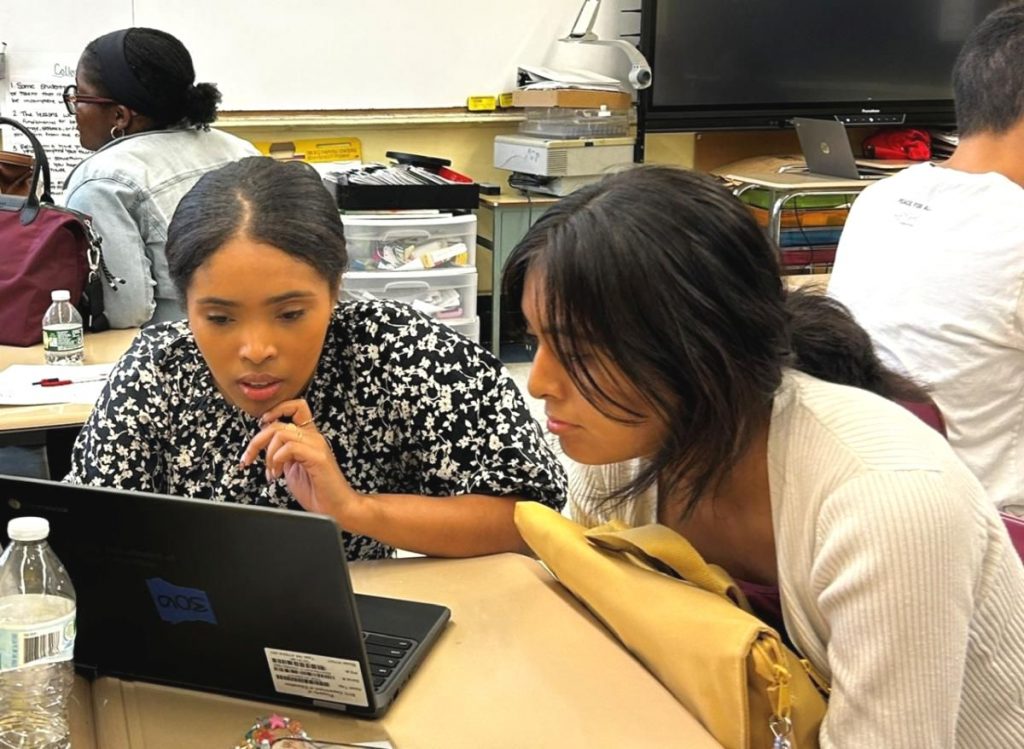 students at Summer College Prep program at HPHS