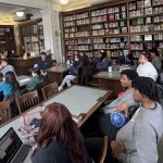 Students gathered at career workshop