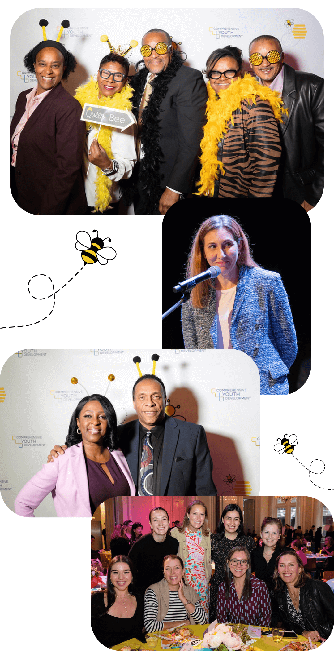 2025 Spelling Bee event photo collage