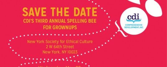 Spelling Bee 2019 – Save the Date!