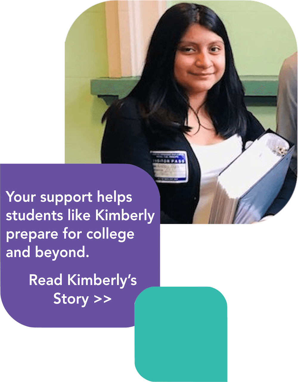 Click to read Kimberly's story