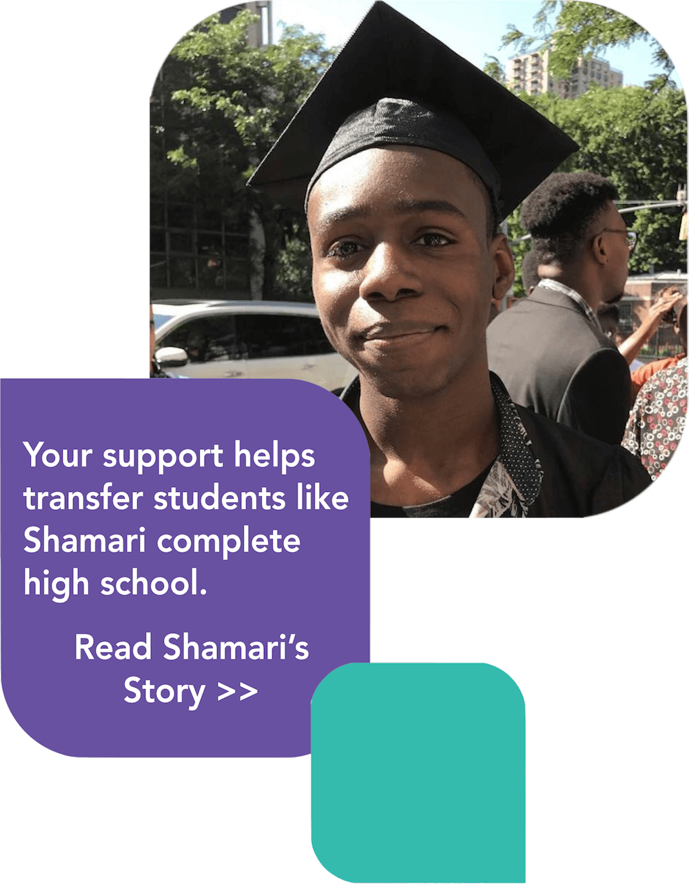 Click to read Shamari's story